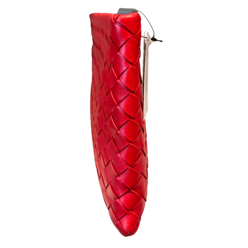 Bottega Veneta Intrecciato Zip Pouch Clutch