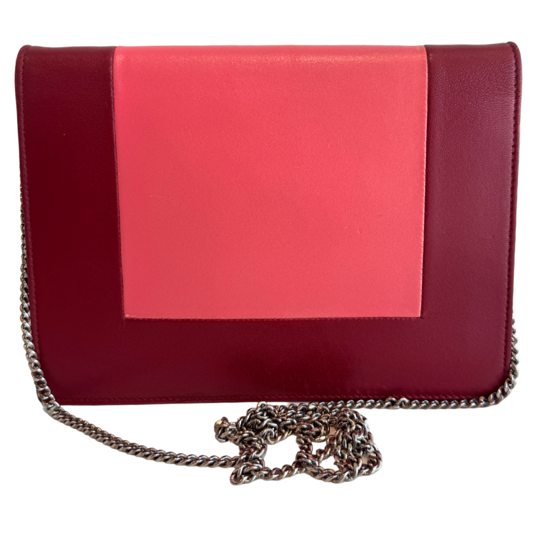 Celine Frame Clutch With Chain