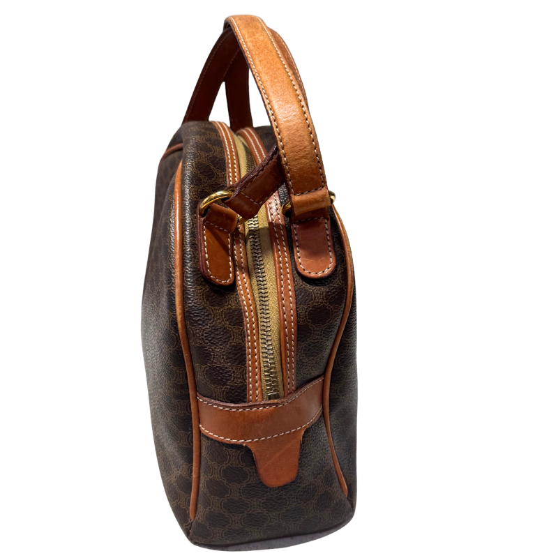 Celine Vintage Macadam Top Handle Bag