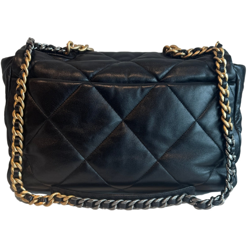 Chanel 19 Maxi Quilted Leather Flap Bag