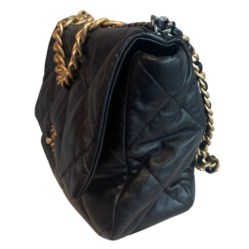 Chanel 19 Maxi Quilted Leather Flap Bag