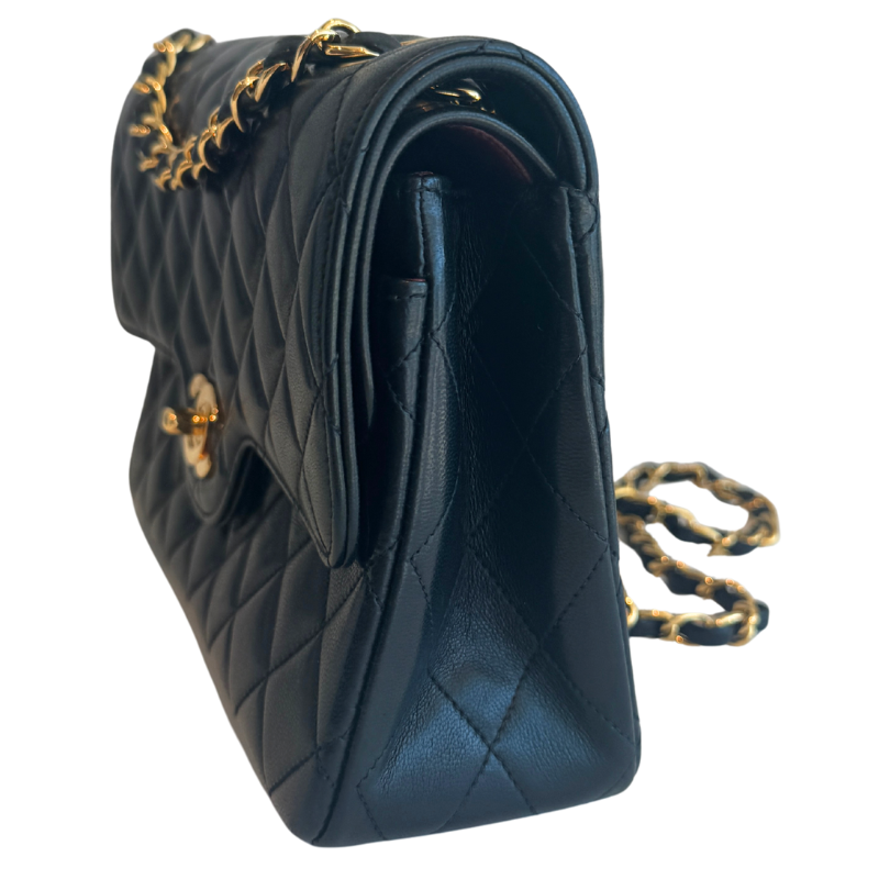 Chanel Quilted Lambskin Small Double Flap Bag