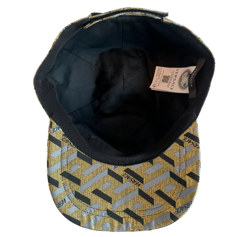 Versace Medusa Cap
Metallic Logo Baseball
Jacquard
Gold, Black, Grey 