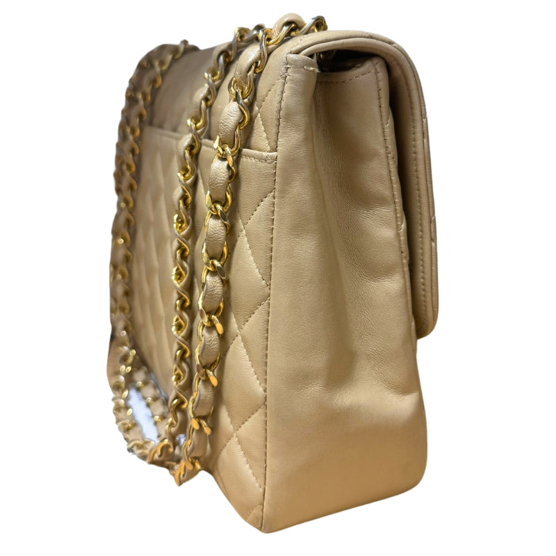 Chanel Vintage Matelasse Lambskin Single Flap Bag