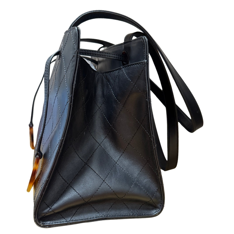 Chanel Diamond Quilted Shoulder Tote