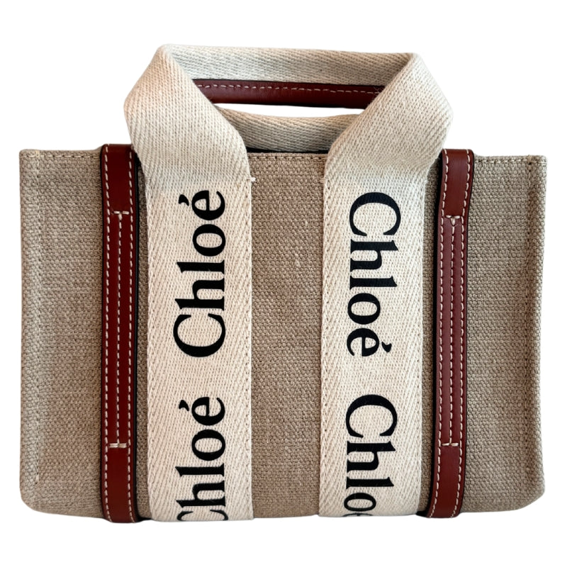 Chloe Mini Woody Ribbon Tote