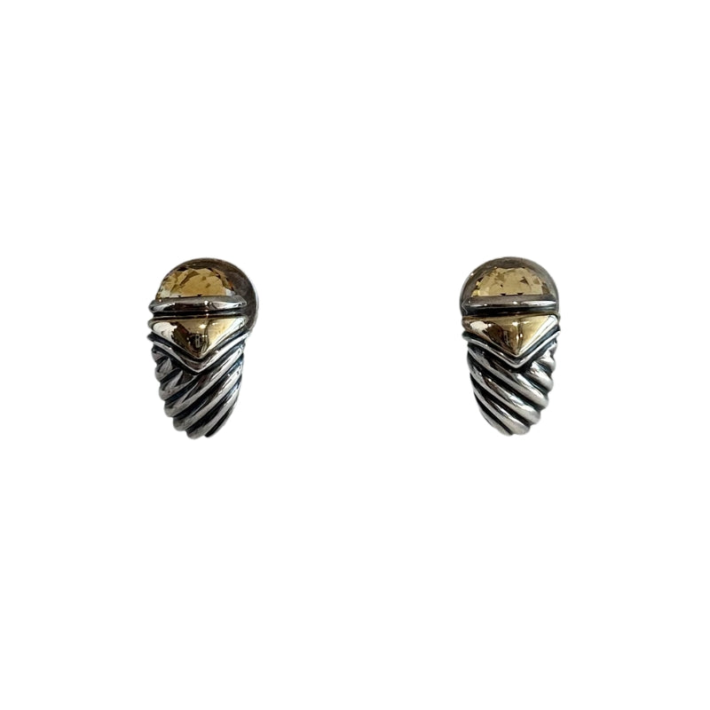David Yurman Citrine Shrimp Earrings