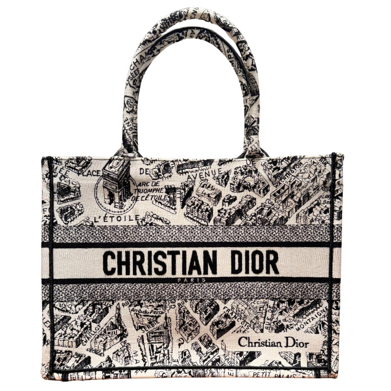 Christian Dior Plan De Paris Medium Book Tote