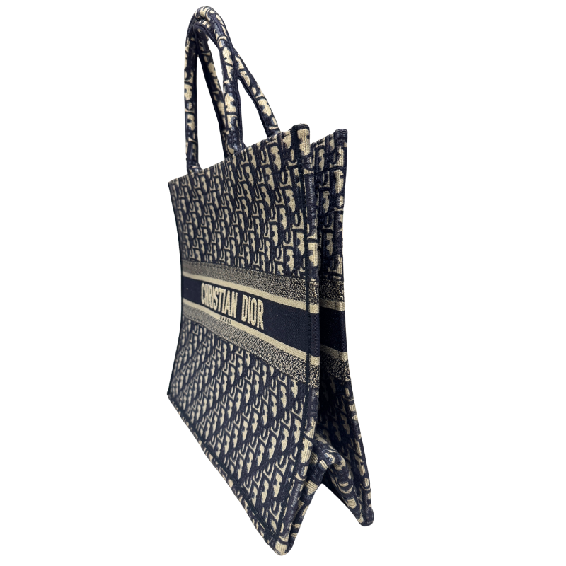 Christian Dior Oblique Embroidered Large Book Tote