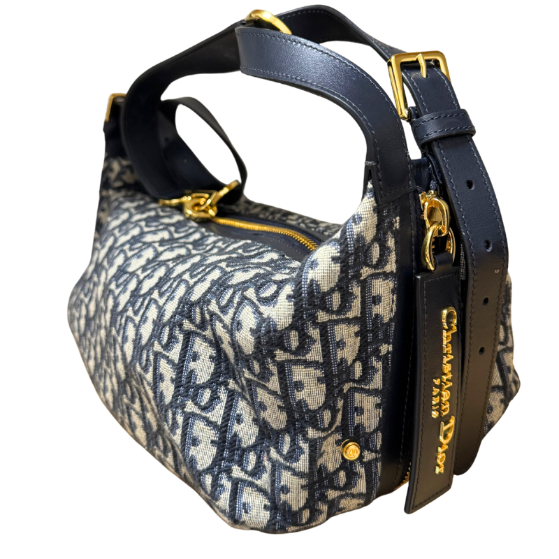 Christian Dior Oblique Jacquard Medium D-Journey Bag