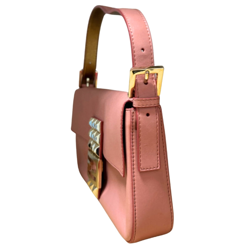 Fendi Stud Detail Baguette Bag