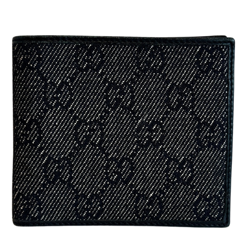 Gucci Black Monogram Coin Wallet