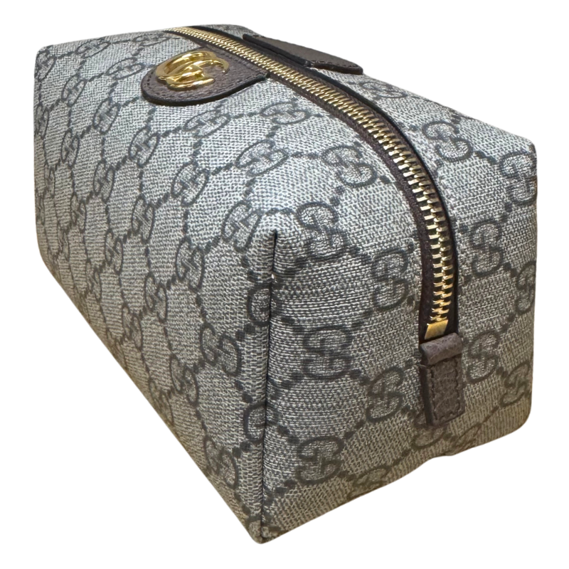 Gucci GG Supreme Ophidia Zip Cosmetic Case
