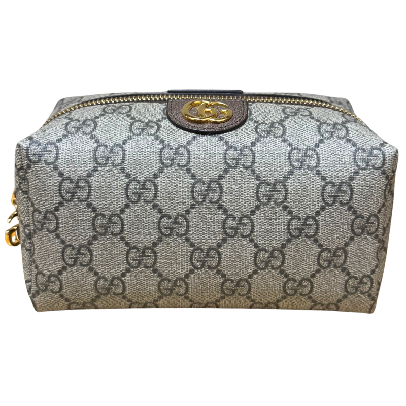 Gucci GG Supreme Ophidia Zip Cosmetic Case