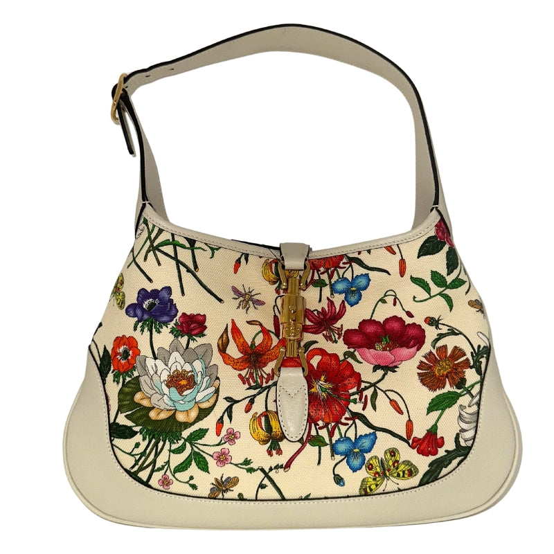 GUCCI フローラ　ジャッキー　白 GUCCI フローラ ジャッキー 白