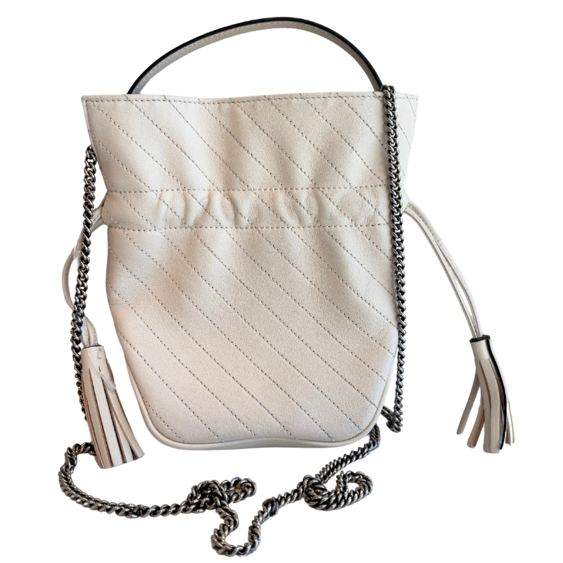 Gucci Stitched Blondie Mini Bucket Bag
