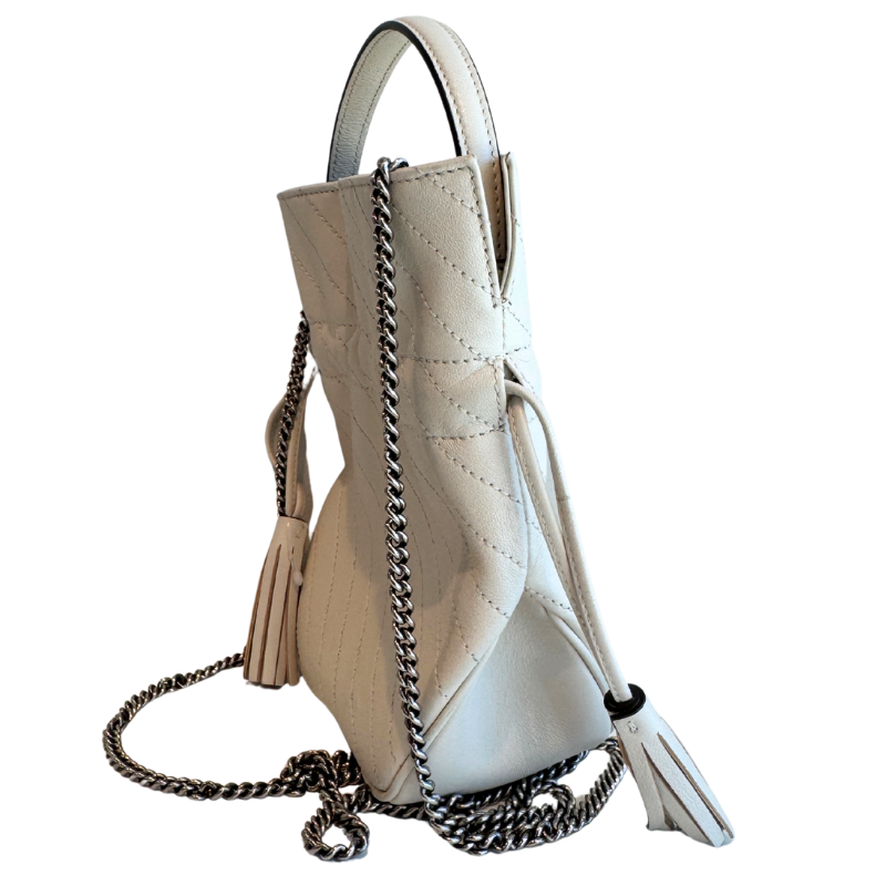 Gucci Stitched Blondie Mini Bucket Bag