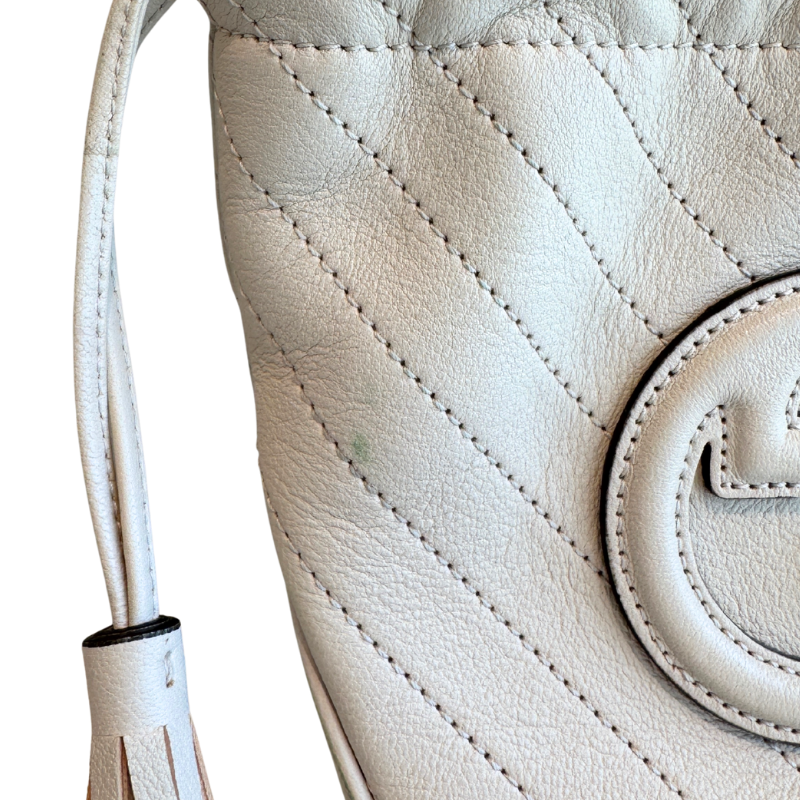 Gucci Stitched Blondie Mini Bucket Bag