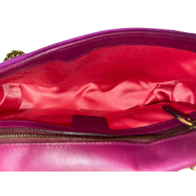 Gucci Velvet Matelasse Marmont Medium Shoulder Bag