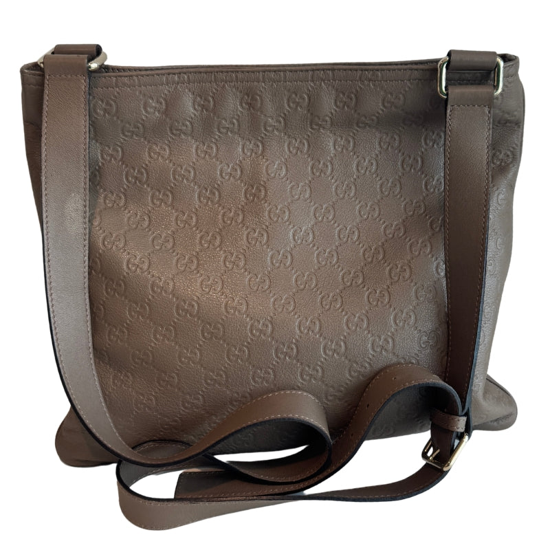 Gucci Guccissima Signature Messenger Bag