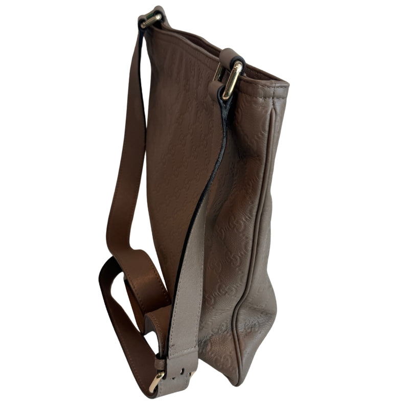 Gucci Guccissima Signature Messenger Bag