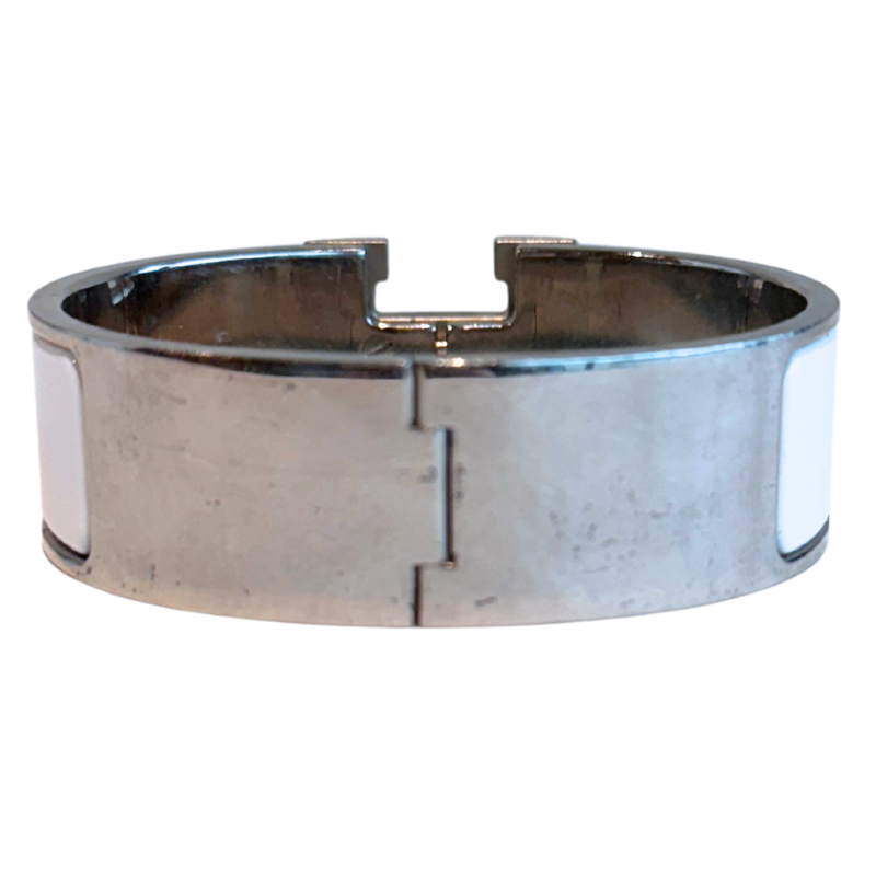 Hermes Enamel Clic Clac H Bangle Bracelet