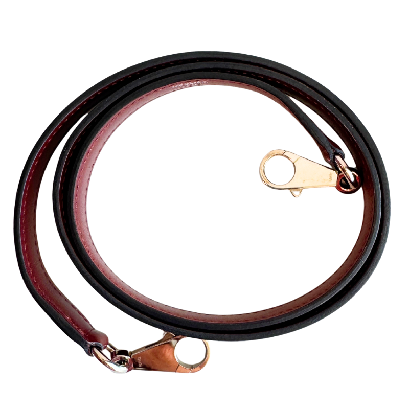 Hermes Kelly Retourne 35 Burgundy Box Calf Leather 2011