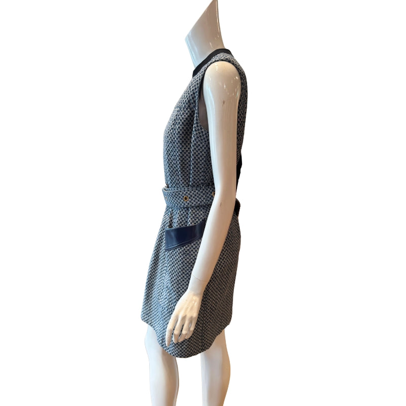 Louis Vuitton Denim Shift Mini Dress