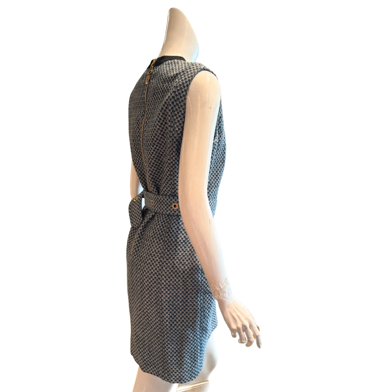 Louis Vuitton Denim Shift Mini Dress