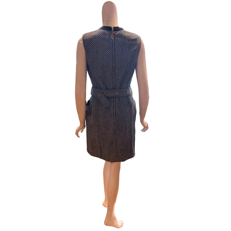Louis Vuitton Denim Shift Mini Dress