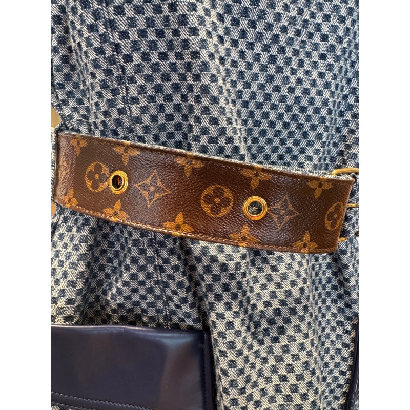 Louis Vuitton Denim Shift Mini Dress