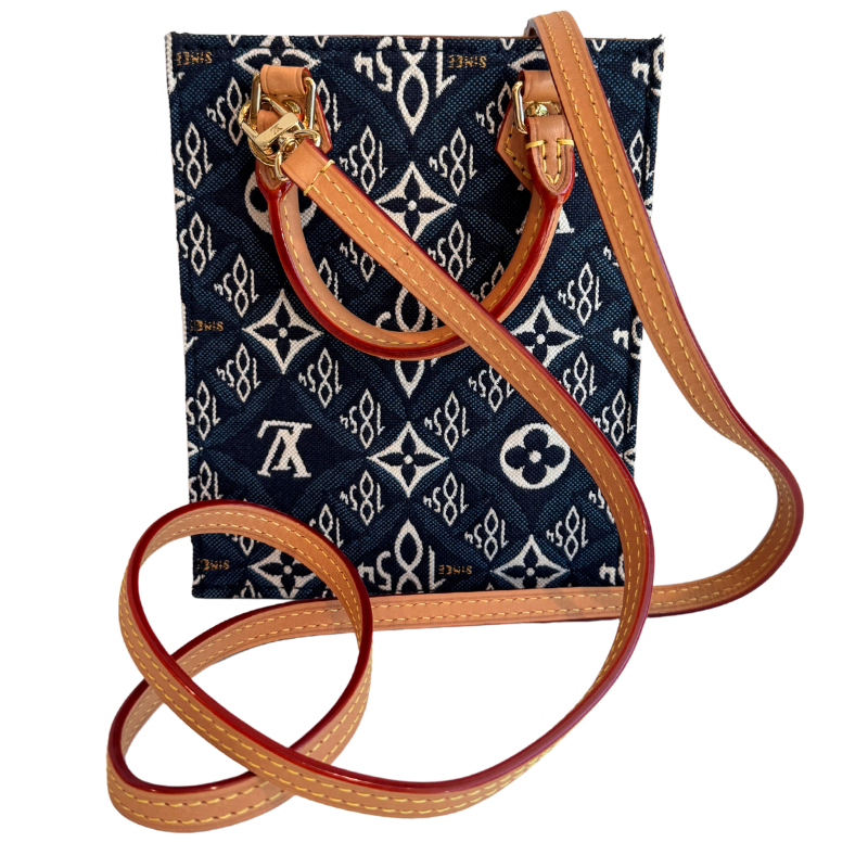 Louis Vuitton Limited Edition Since 1854 Monogram Jacquard Petit Sac Plat