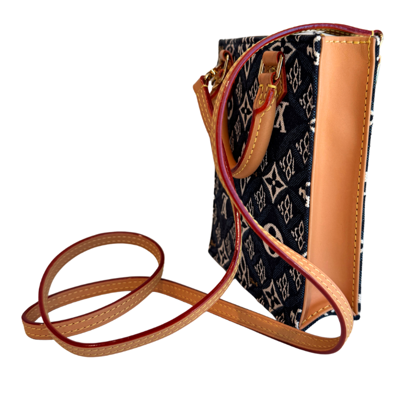 Louis Vuitton Limited Edition Since 1854 Monogram Jacquard Petit Sac Plat