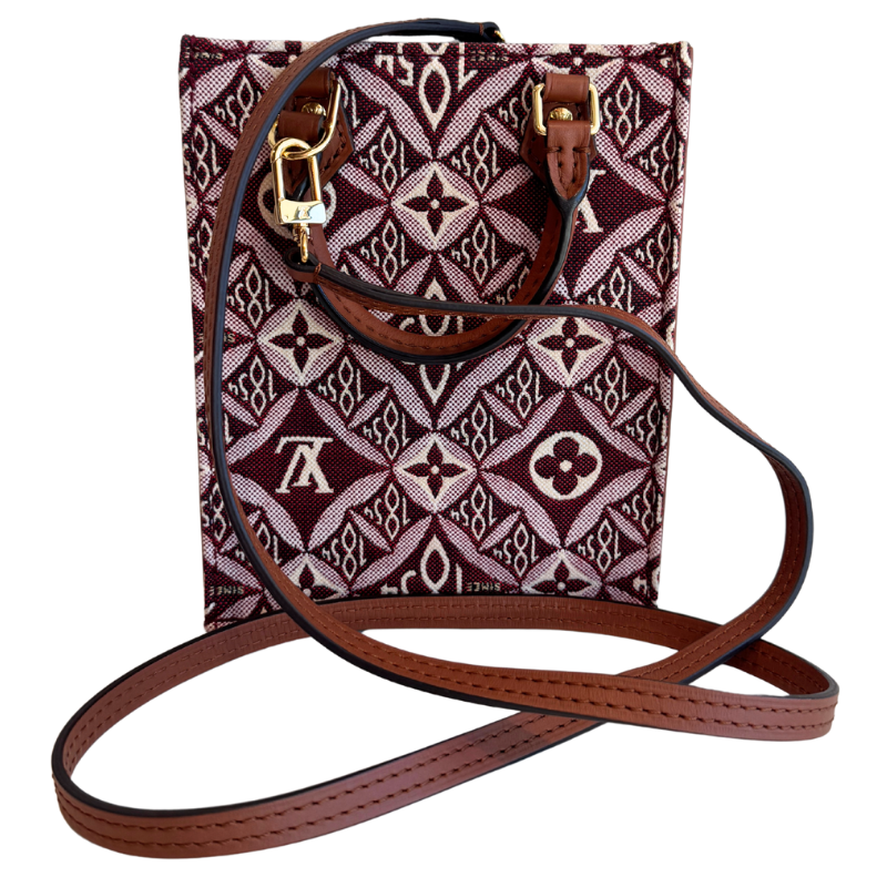 Louis Vuitton Limited Edition Since 1854 Monogram Jacquard Petit Sac Plat