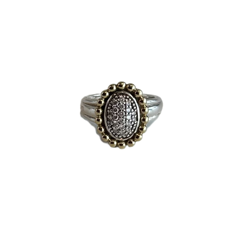 Lagos Diamond Pave Caviar Ring