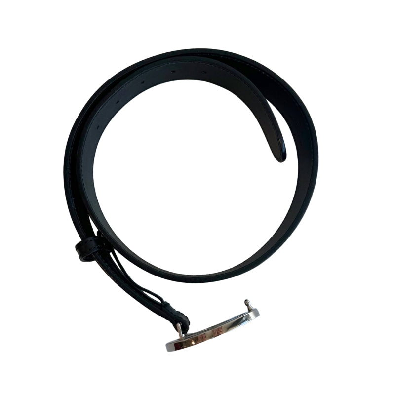 Gucci GG Buckle Leather Belt