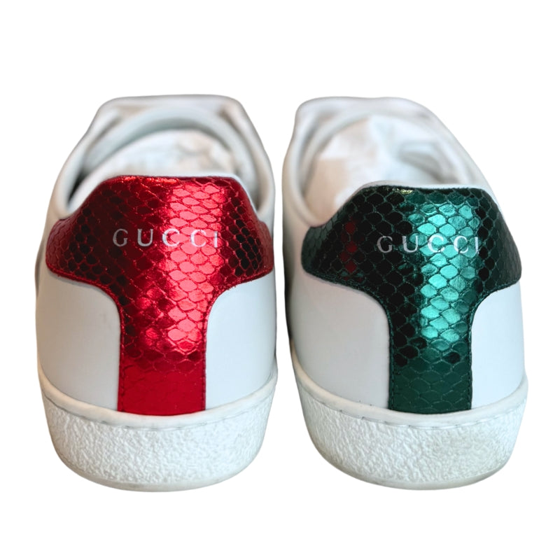 Gucci Bee Embroidered Sneakers