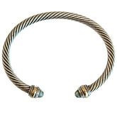 David Yurman Classic Prasiolite Cable Bracelet