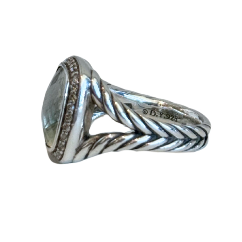 David Yurman Albion Ring With Prasiolite