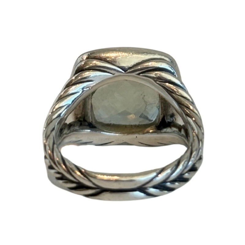 David Yurman Albion Ring With Prasiolite