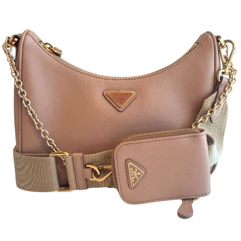 Prada Re-Edition 2005 Saffiano Leather Shoulder Bag