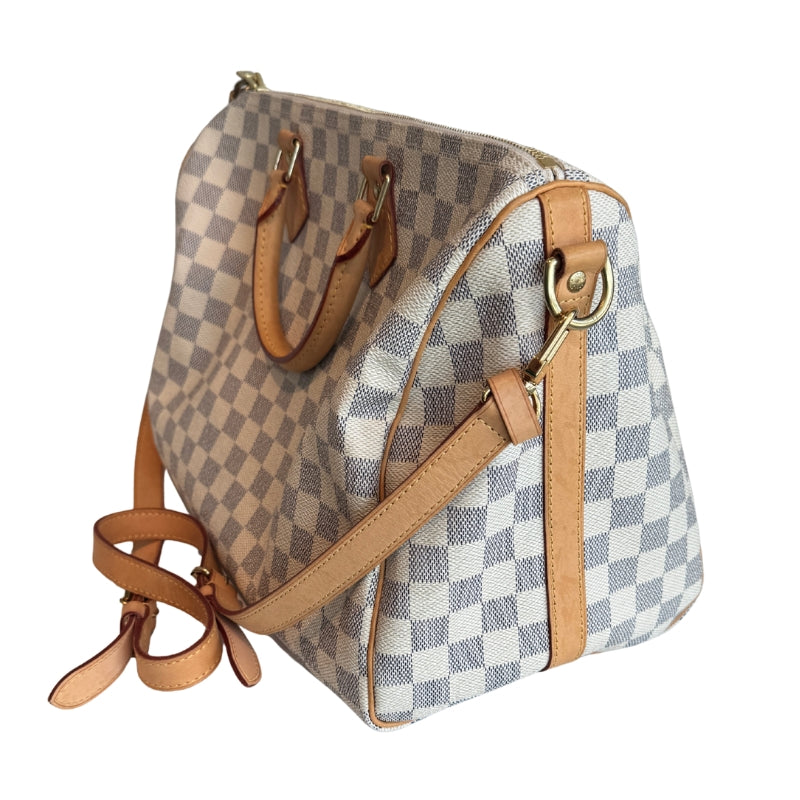 Louis Vuitton Damier Azur Speedy 35 Bandouliere