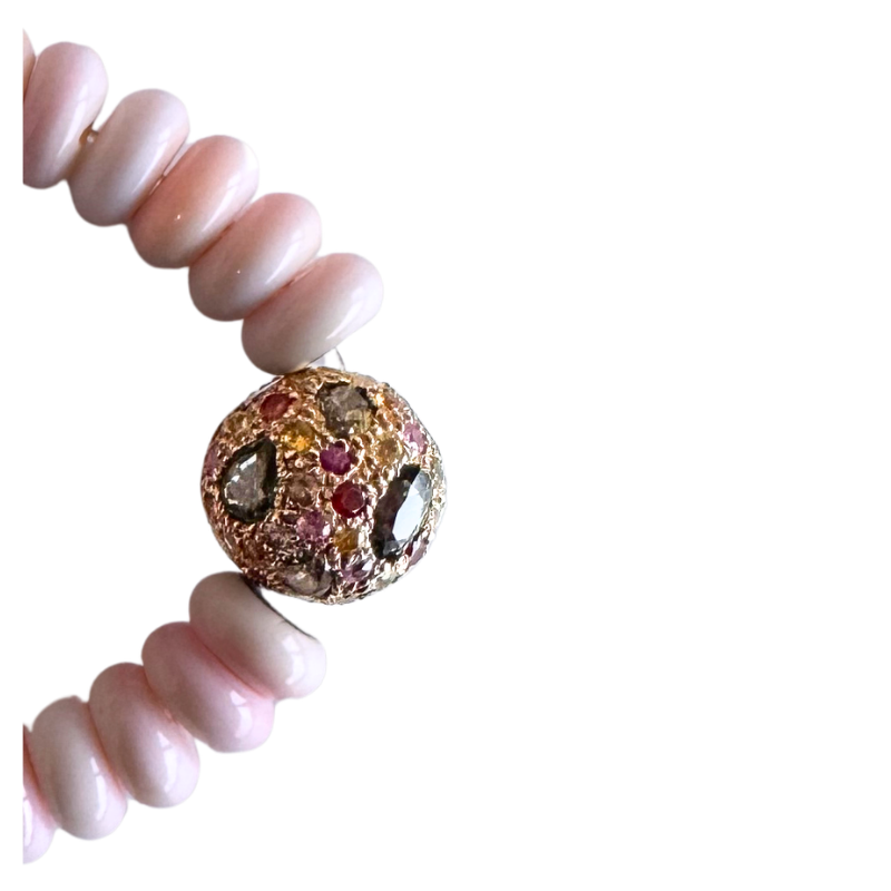 The Woods Sapphire And Gemstone Accent Bead Bracelet