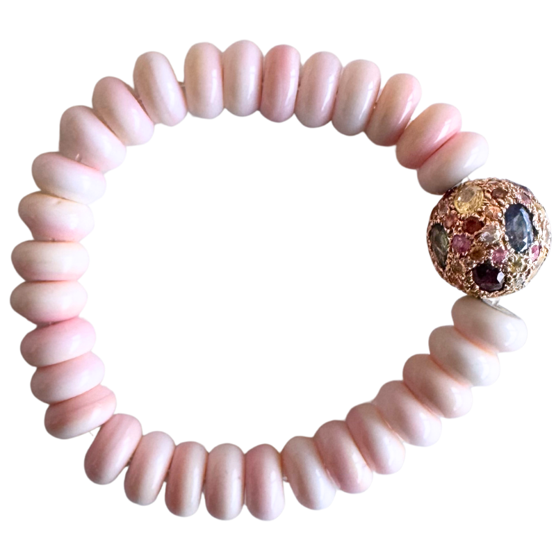 The Woods Sapphire And Gemstone Accent Bead Bracelet