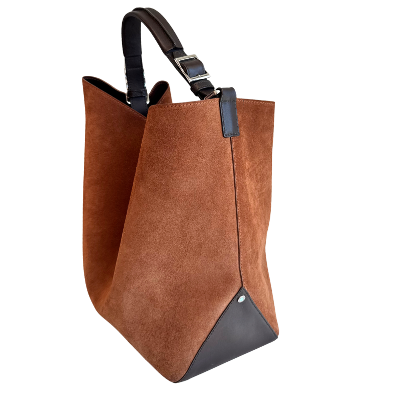 Tiffany & Co. Suede Hobo Tote