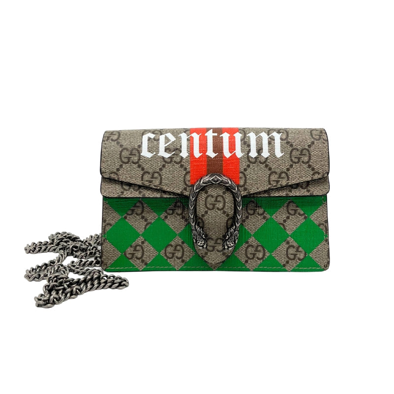 Gucci GG Supreme Centrum Super Mini Dionysus Bag