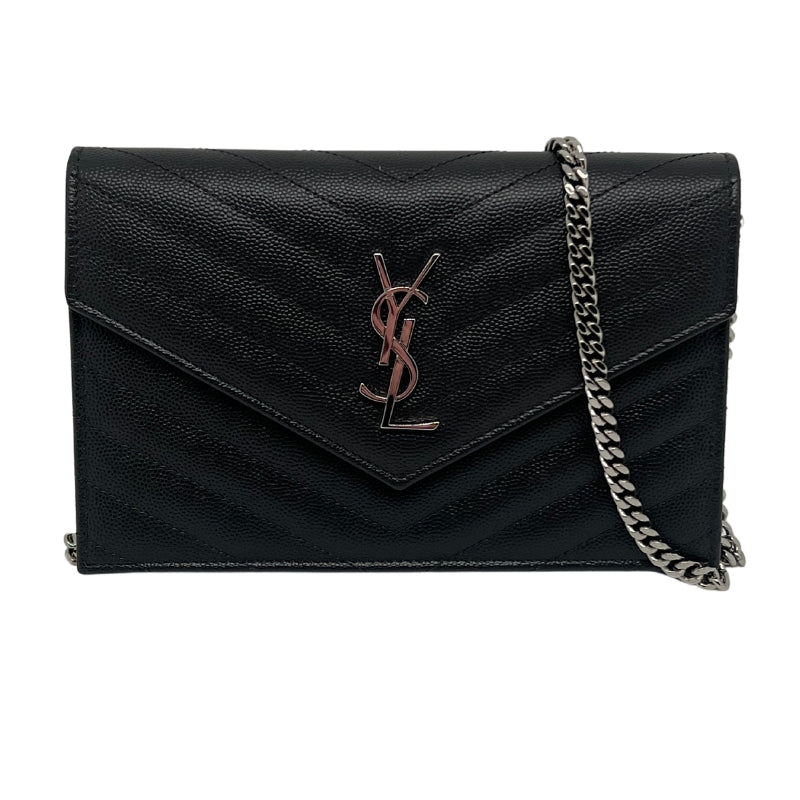 ysl wallet on chain outfit
