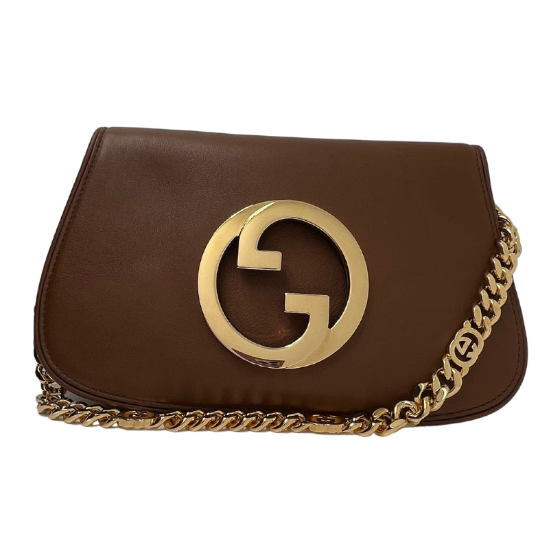 Gucci Interlocking G Blondie Shoulder Bag