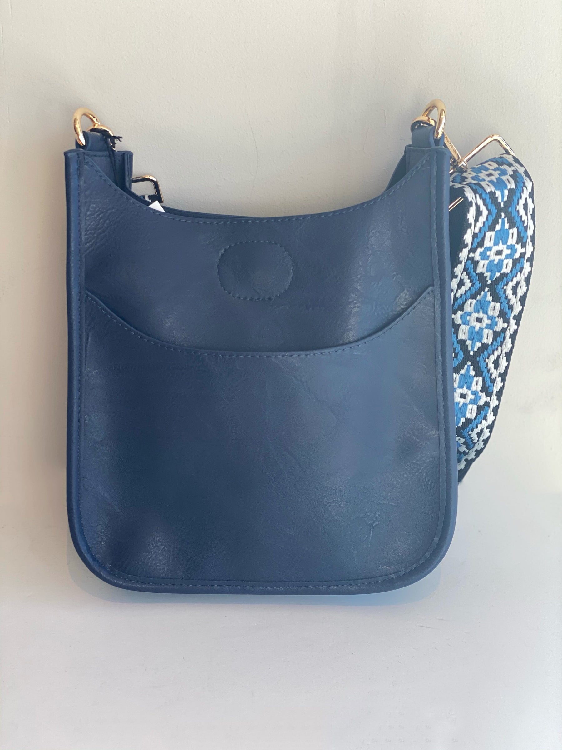 Ahdorned Mini Messenger Bag
