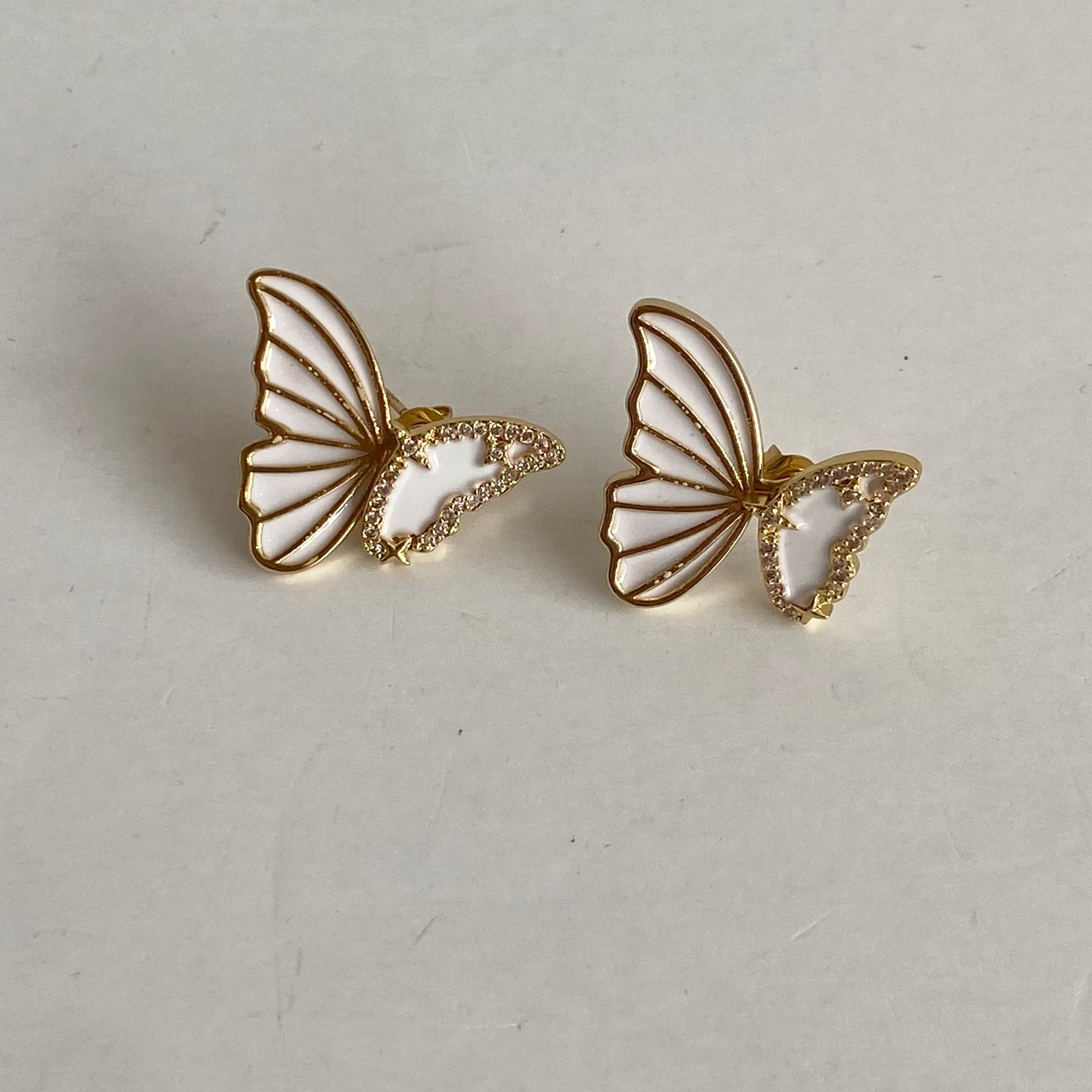 Multicolor Butterfly Flutter Earrings